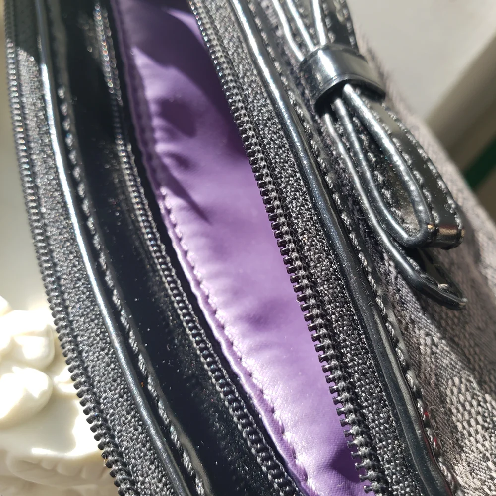 Coach Charcoal Jacquard Signature Wristlet - Picture 4 of 8
